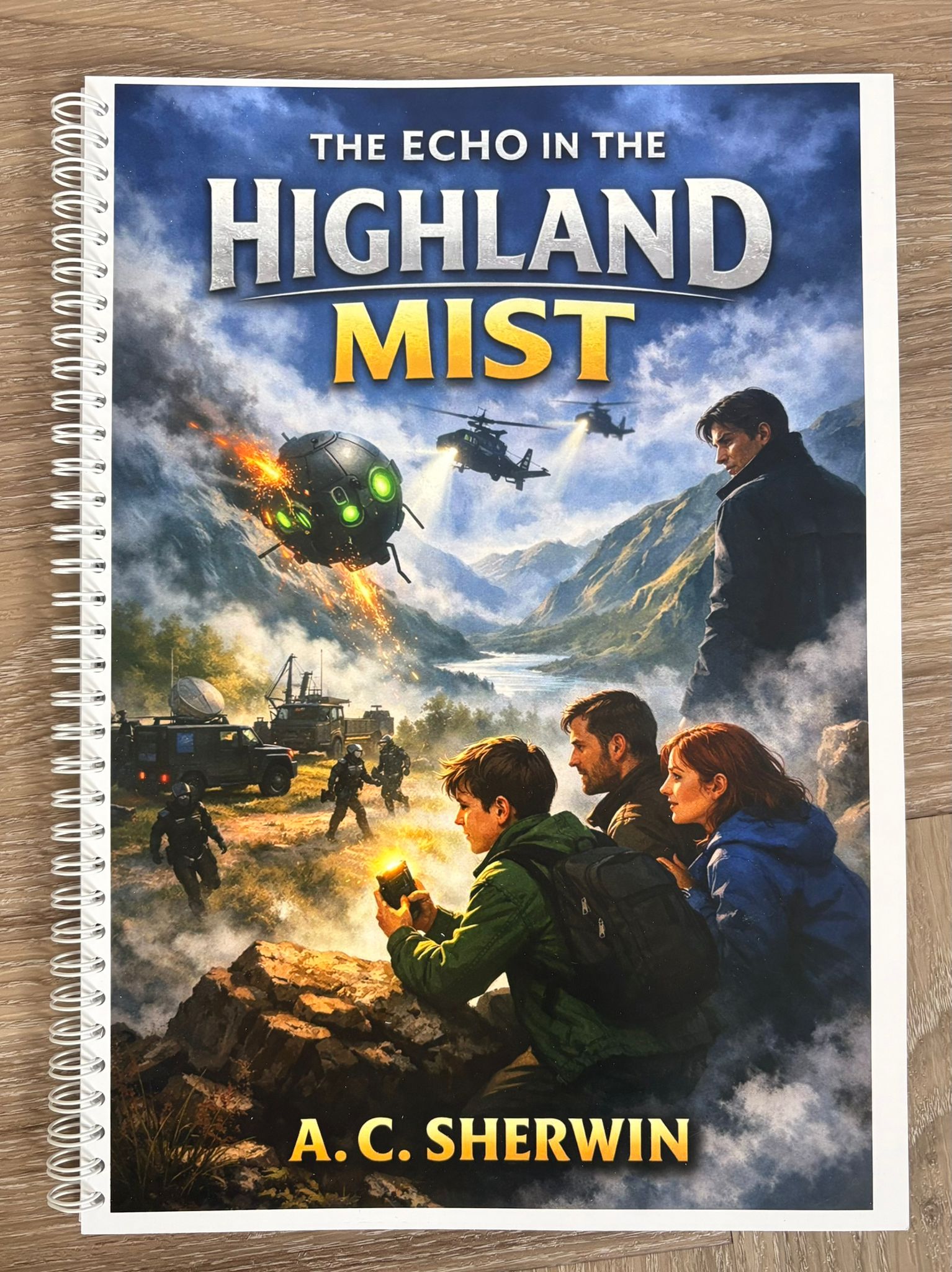 The Echo in the Highland Mist - Paperback